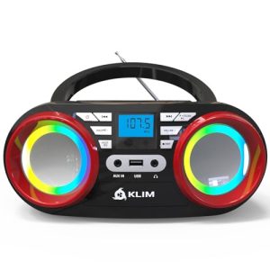 CD-Radio KLIM B3 Tragbarer CD Player NEU 2024 FM Radio, CD