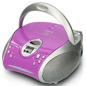 Cd radio lenco scd24 cd player fuer kinder stereoanlage