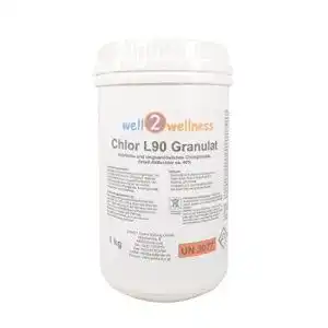 Chlorgranulat well2wellness chlor l 90 granulat langsam loeslich