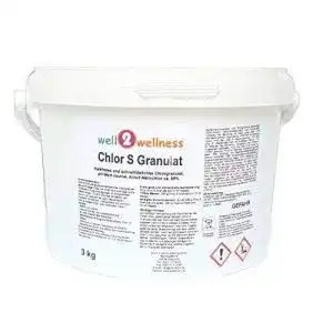 Chlorgranulat well2wellness schnellloeslich zur wasseraufbereitung