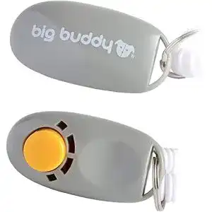 Clicker big buddy profi m elastischer handschlaufe hundetraining