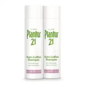 Coffein shampoo plantur 21 nutri coffein shampoo 2 x 250 ml