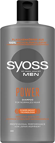 Coffein-Shampoo Syoss Shampoo Men Power (440 ml)
