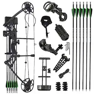 Compoundbogen milaem bogenschiessen set jagdbogen