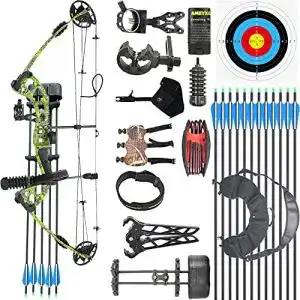 Compoundbogen wolfman bogenschiessen set erwachsene