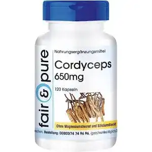 Cordyceps fair pure 650mg sinensis