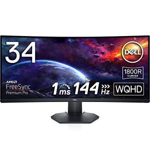 Curved-Monitor 144Hz Dell S3422DWG 34 Zoll WQHD - curved monitor 144hz dell s3422dwg 34 zoll wqhd