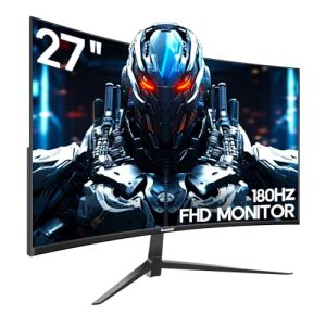 Curved-Monitor 144Hz Gawfolk 27 Zoll Curved Gaming Monitor