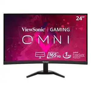Curved monitor 144hz viewsonic vx2468 pc mhd 60 cm