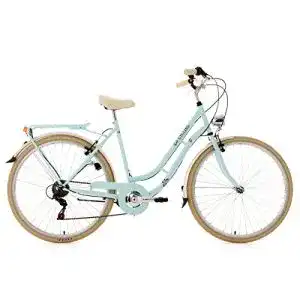 Damenfahrrad ks cycling cityrad 28 casino hellblau 6 gaenge rh 53 cm