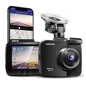 Dashcam Azdome Autokamera mit 4K Auflösung, WiFi mit GPS