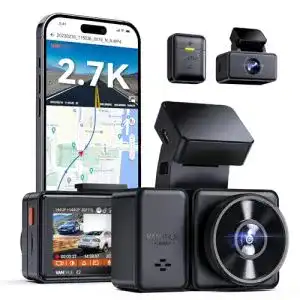 Dashcam vantrue e2 2 7k2 7k auto vorne hinten 5ghz wifi 9mb s gps