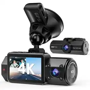 Dashcam vantrue n2s 4k auto dual 1440p dash cam vorne innen gps