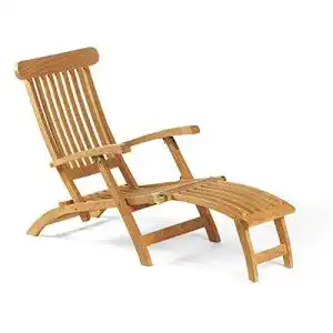 Deckchair teak sonnenpartner ks manhattan liegestuhl