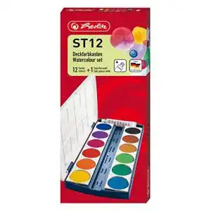 Deckfarbkasten herlitz 10116655 schulmalfarben bzw 12 farben