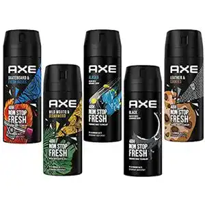 Deo axe bodyspray spray set 5x 150ml
