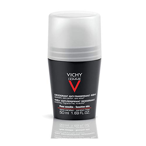 Deo-Roller Herren VICHY Deo Anti-Transpirant 48H Anti-Irritation - deo roller herren vichy deo anti transpirant 48h anti irritation