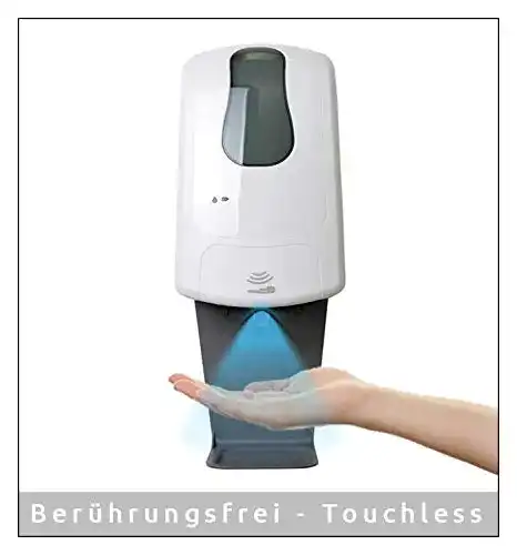 Desinfektionsspender mit Sensor für kontaktlose Handdesinfektion