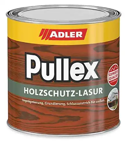 Dickschichtlasur ADLER Pullex Holzschutzlasur Palisander 750ml