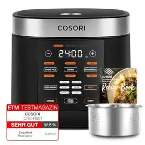 Digitaler reiskocher cosori reiskocher multikocher mit 17 programme