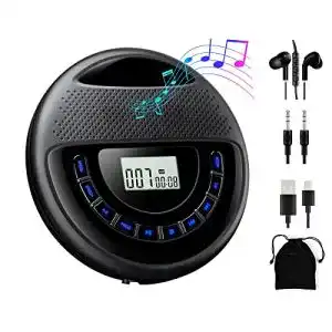 Discman gueray cd player tragbarer mit lautsprecher