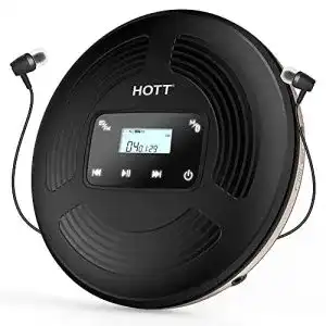Discman hott cd903tf cd player tragbar wiederaufladbar