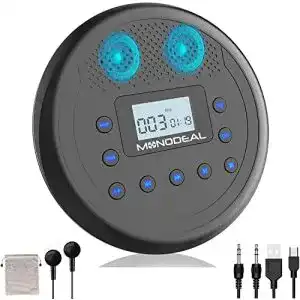 Discman monodeal cd player tragbar wiederaufladbar
