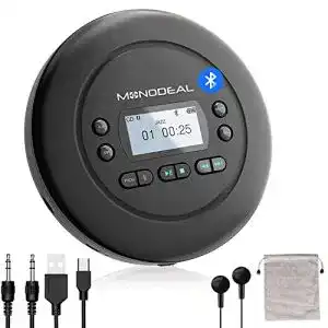 Discman monodeal tragbarer cd player bluetooth
