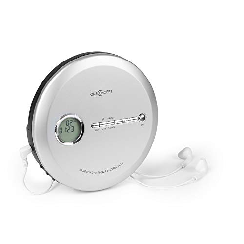 Discman Oneconcept CDC 100MP3 mit Netz- oder Batteriebetrieb