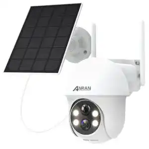 Dome kamera anran 2k hd ueberwachungskamera aussen akku wlan 360