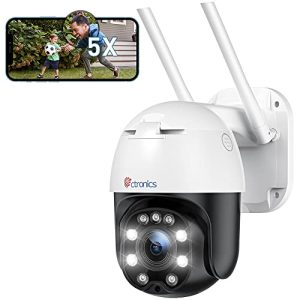 Dome-Kamera ctronics 5X Optischer Zoom Überwachungskamera Aussen - dome kamera ctronics 5x optischer zoom ueberwachungskamera aussen