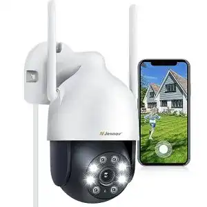 Dome kamera jennov 2k ptz ueberwachungskamera aussen wlan ip kamera