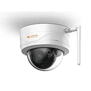 Dome kamera lupus electronics lupus 3mp wlan ip kamera fuer draussen