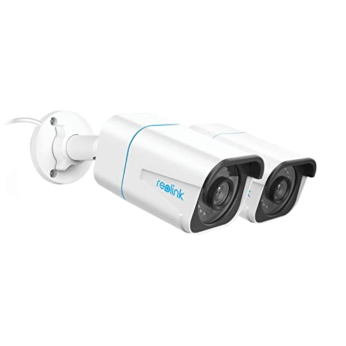 Dome-Kamera Reolink 2 Stück 4K Smarte PoE IP Kamera Outdoor