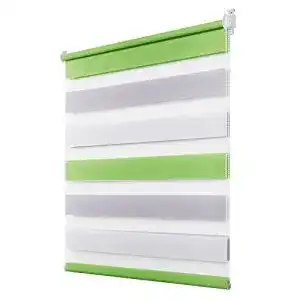 Doppelrollo deswell klemmfix ohne bohren duo rollo