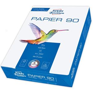 Druckerpapier AVERY Zweckform 2563 Drucker-/Kopierpapier 500 Blatt - druckerpapier avery zweckform 2563 drucker kopierpapier 500 blatt
