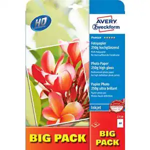 Druckerpapier avery zweckform 2739 premium inkjet fotopapier