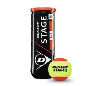 Dunlop tennisbaelle dunlop tennisball stage 2 orange fuer anfaenger