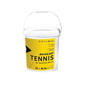 Dunlop-Tennisbälle DUNLOP Tennisball Training gelb 60 Stück Eimer