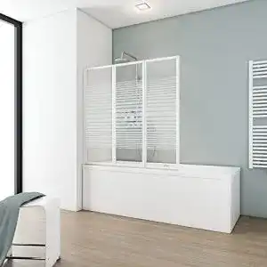 Duschabtrennung schulte duschwand smart inkl klebe montage