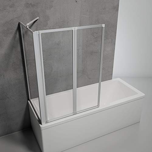 Duschabtrennung Schulte für Badewanne Smart, Höhe: 121 cm