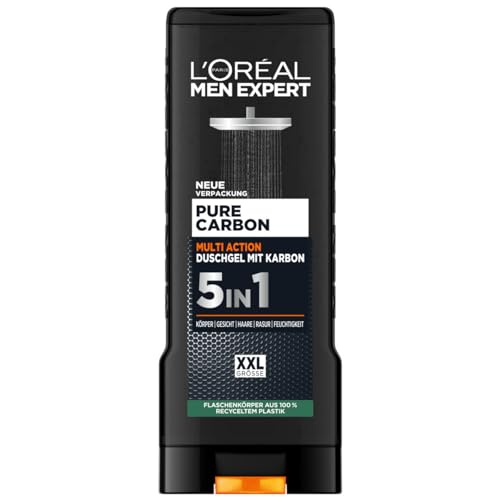 Gel de banho masculino L'Oréal Paris Men Expert 5 em 1 XXL gel de banho