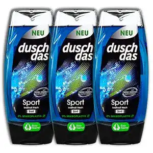 Duschgel herren topdeal 3 er pack duschdas duschgel sport 3in1
