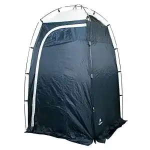 Duschzelt campfeuer 130 cm x 130 cm x 210 cm 1500 mm