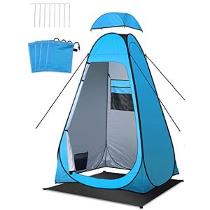 Duschzelt LIBERRWAY Camping, Toilettenzelt Pop Up 120 * 120 * 195cm