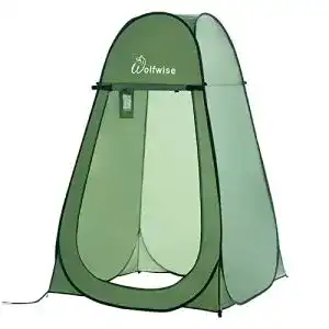 Duschzelt wolfwise pop up toilettenzelt umkleidezelt camping outdoor 1