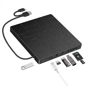 Dvd brenner beva ultra slim externes cd laufwerk type c usb