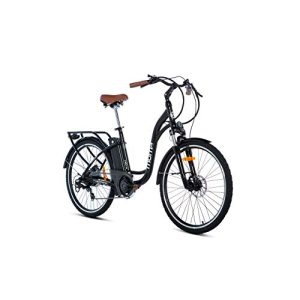 E-Bike Damen moma bikes Elektrische Citybike, ,Aluminium, SHIMANO 7