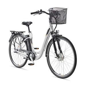 E-Bike Damen TELEFUNKEN 28 Zoll Elektrofahrrad – 3-Gang Shimano