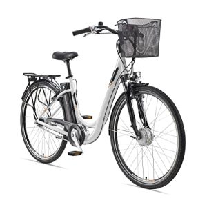 E-Bike Damen TELEFUNKEN 28 Zoll Elektrofahrrad – 7-Gang Shimano